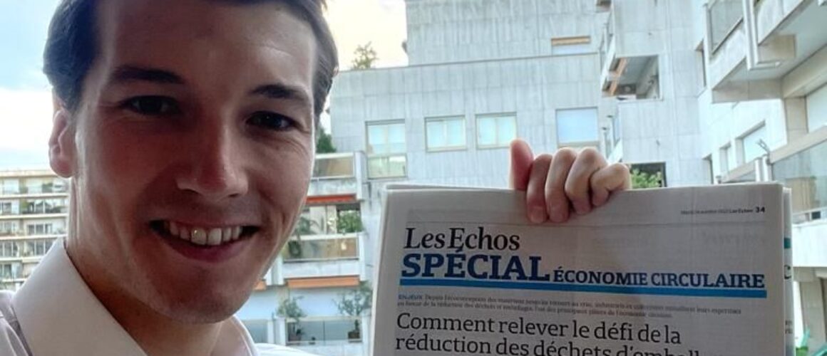 changement echelle economie circulaire article special les echos clement chenut