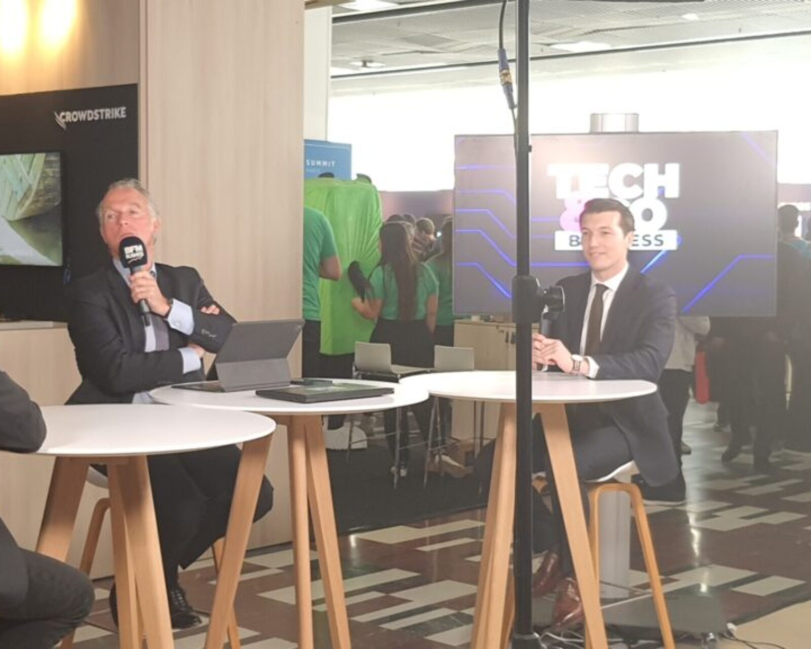 Intervention au salon tech d’Aws et sur plateau TV sur le rôle de la technologie pour développer l’économie circulaire à l’échelle.